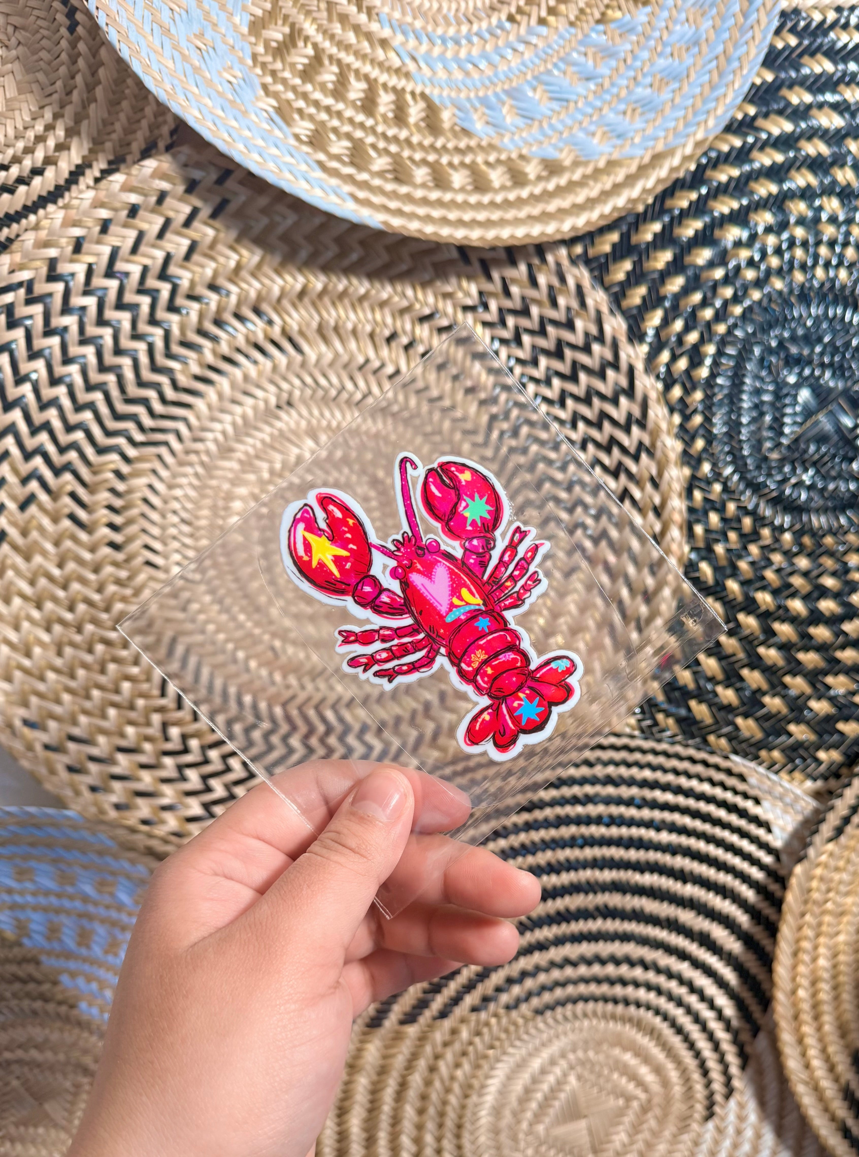 Lobster Life UV DTF Sticker ✨