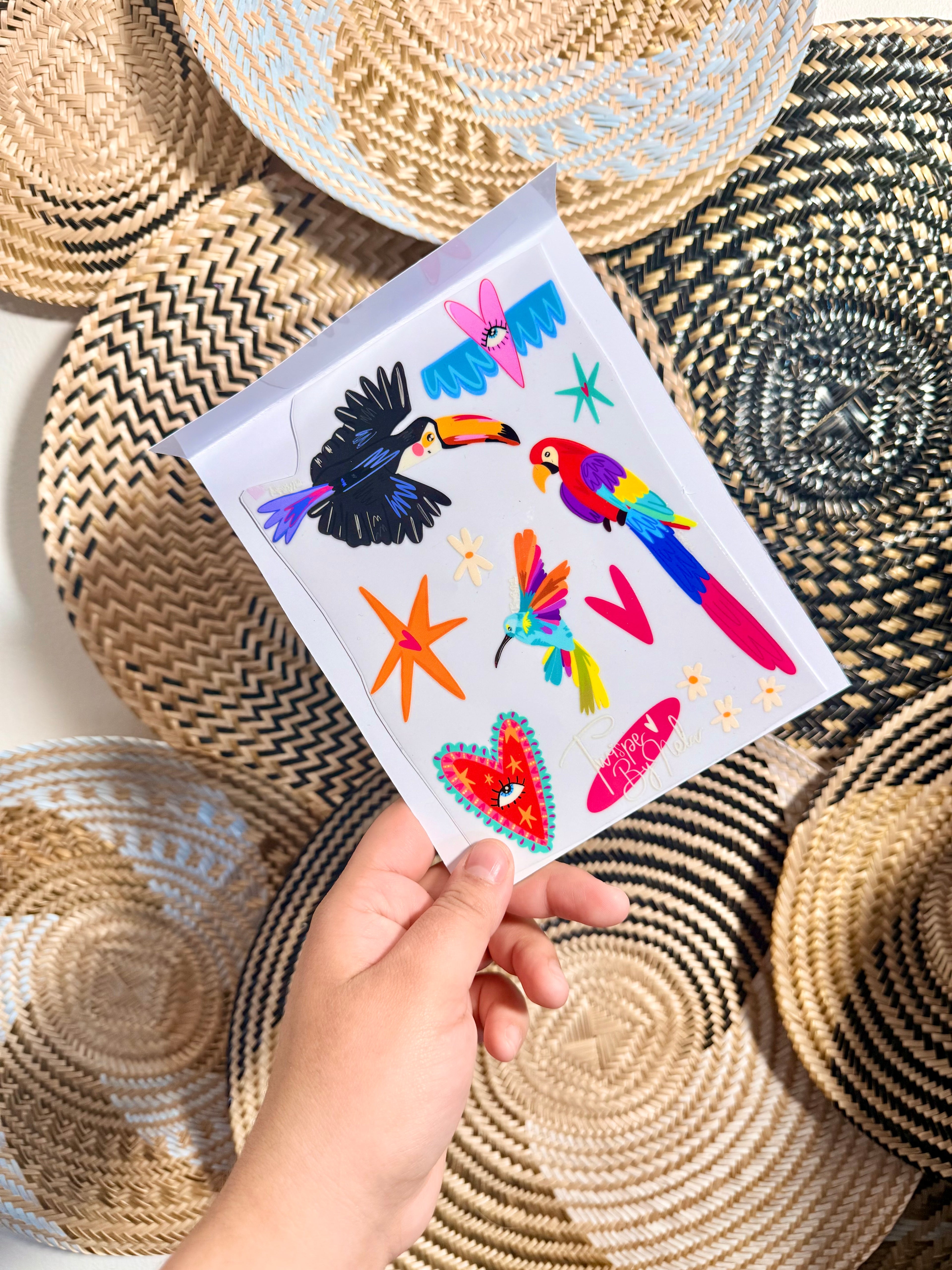 Tropical Soul UV-DTF sticker