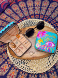 Hand-Painted Travel Jewellery Case ✨