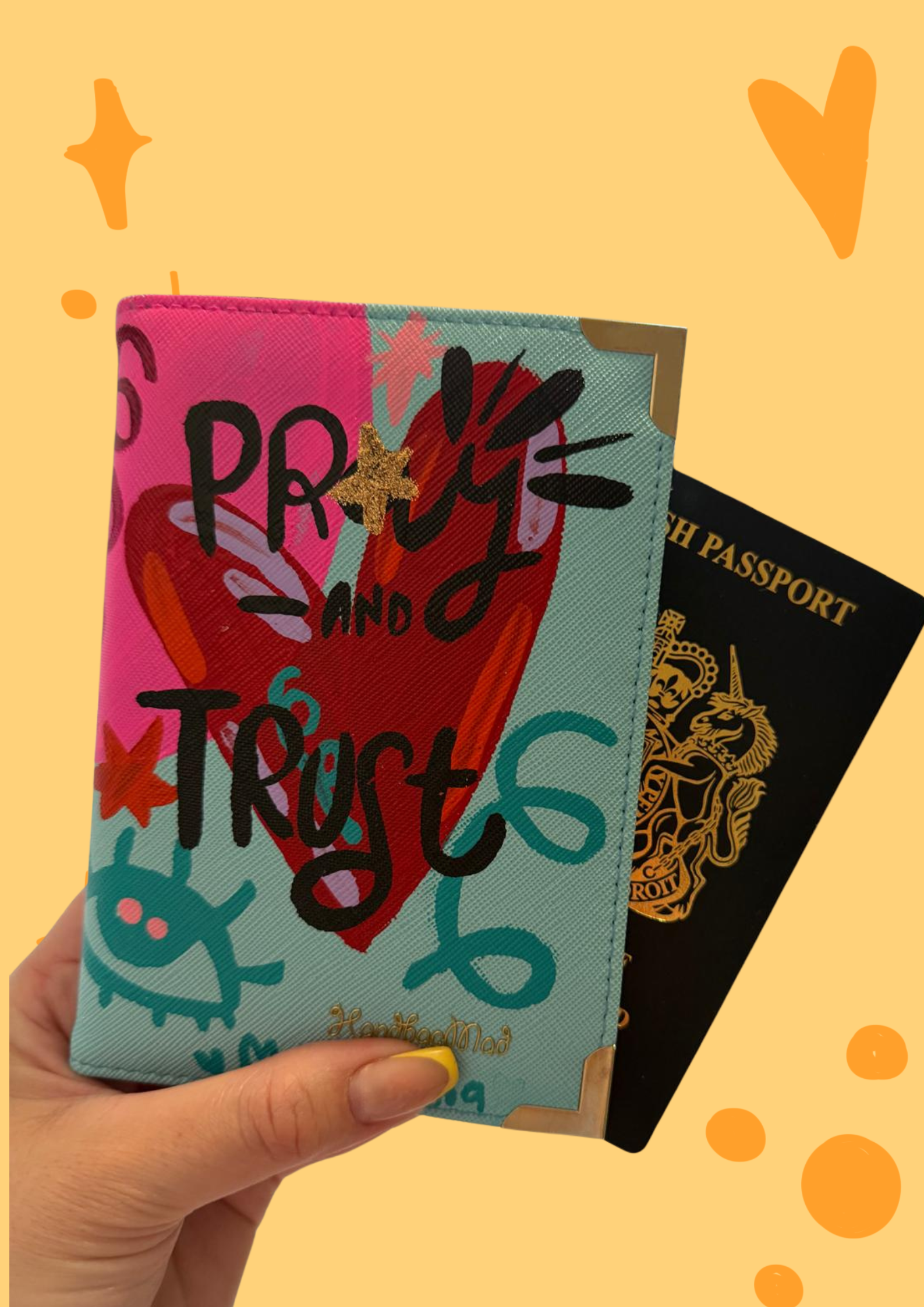 Travelling Cures the Soul Passport Cover